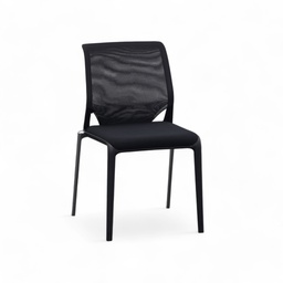 Konferenzstuhl Stuhl Vitra Meda Slim (Schwarz, Gut)