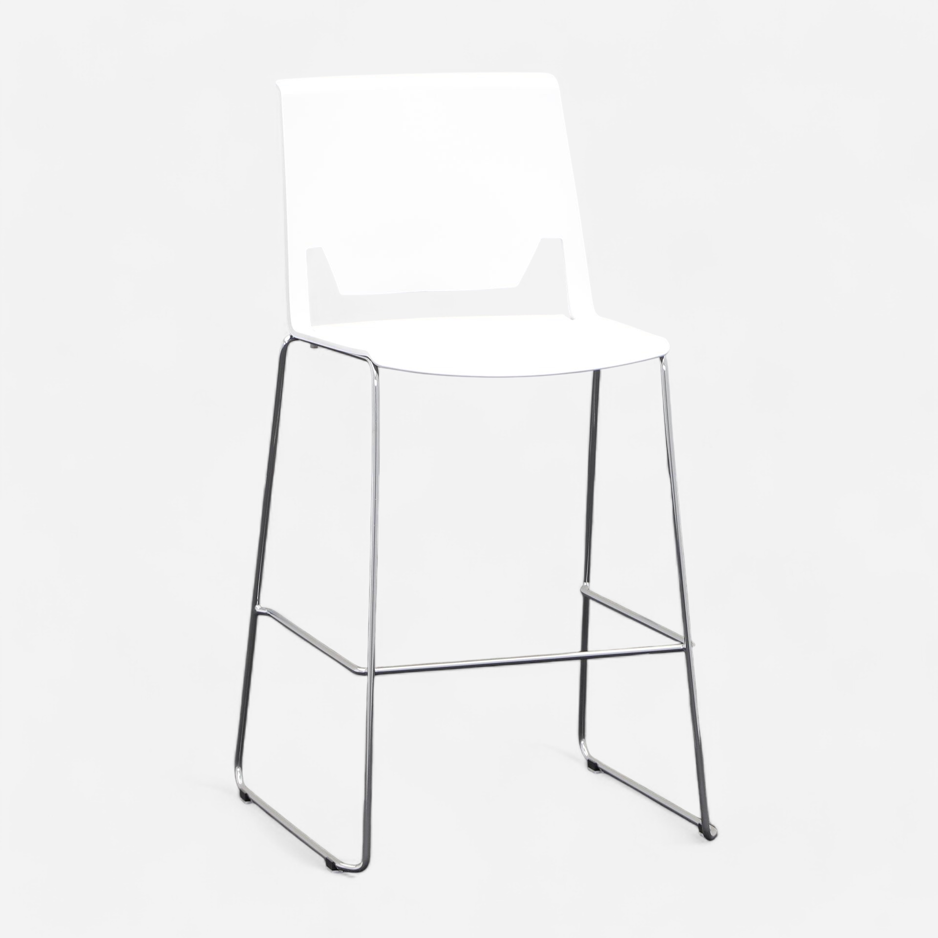 Barhocker Haworth Comforto Very (Weiss, Neu)
