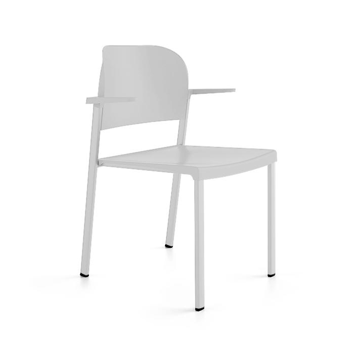 4-Fuss Stühle IBEBI Bio (Grau, Neu)