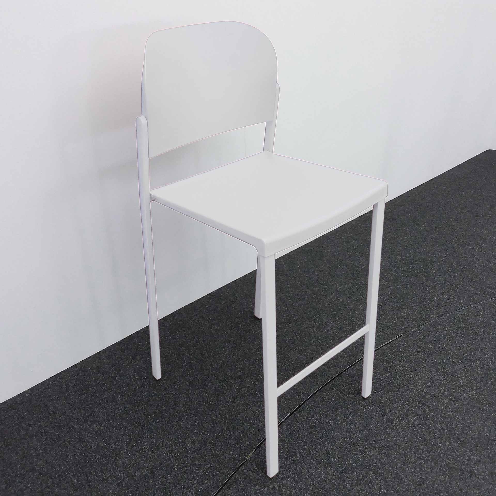 Image of Hochstühle IBEBI Bio, Weiss ohne Armlehnen, Neu, Tresenhocker - Praktisch & Komfortabel