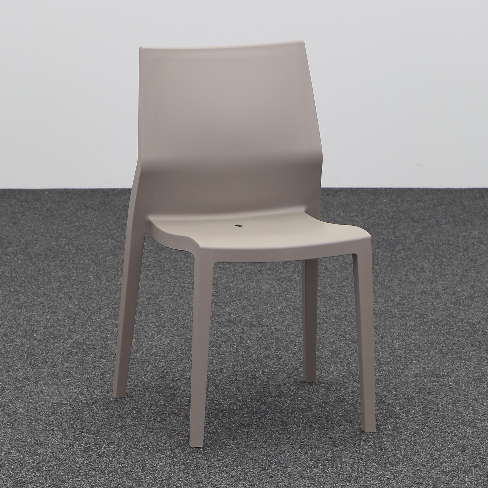 4-Fuss Stühle IBEBI Hoth (Grau, Neu)