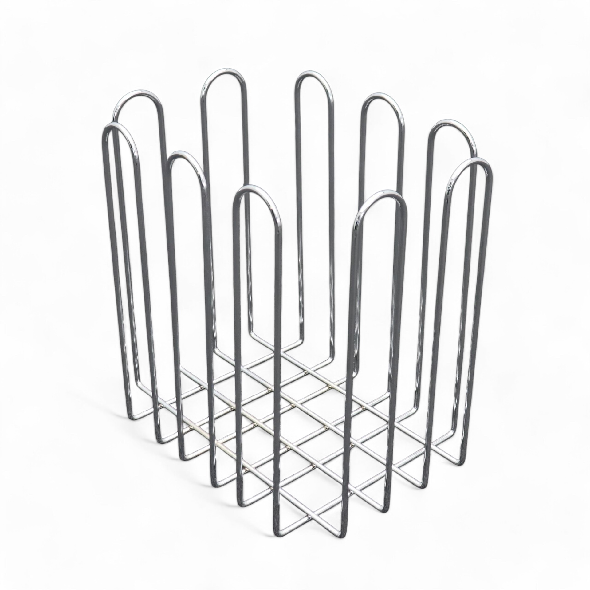 Paper collector chrome steel