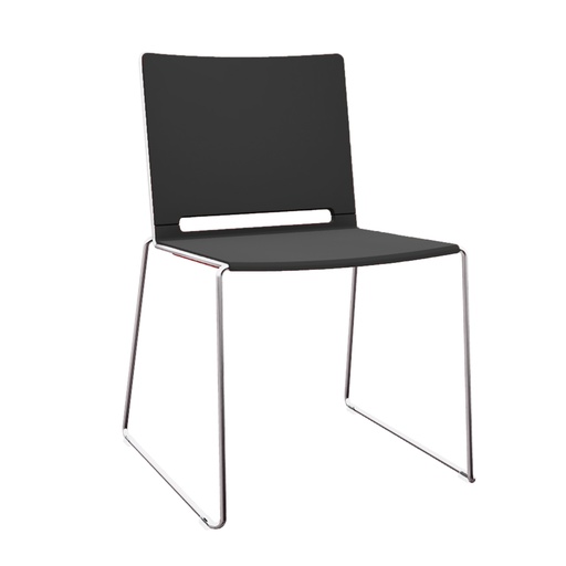 Kufenstühle IBEBI Multi (Schwarz, Neu)
