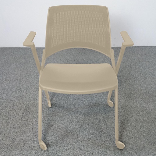 4-Fuss Stühle IBEBI Opla (Beige, Neu)