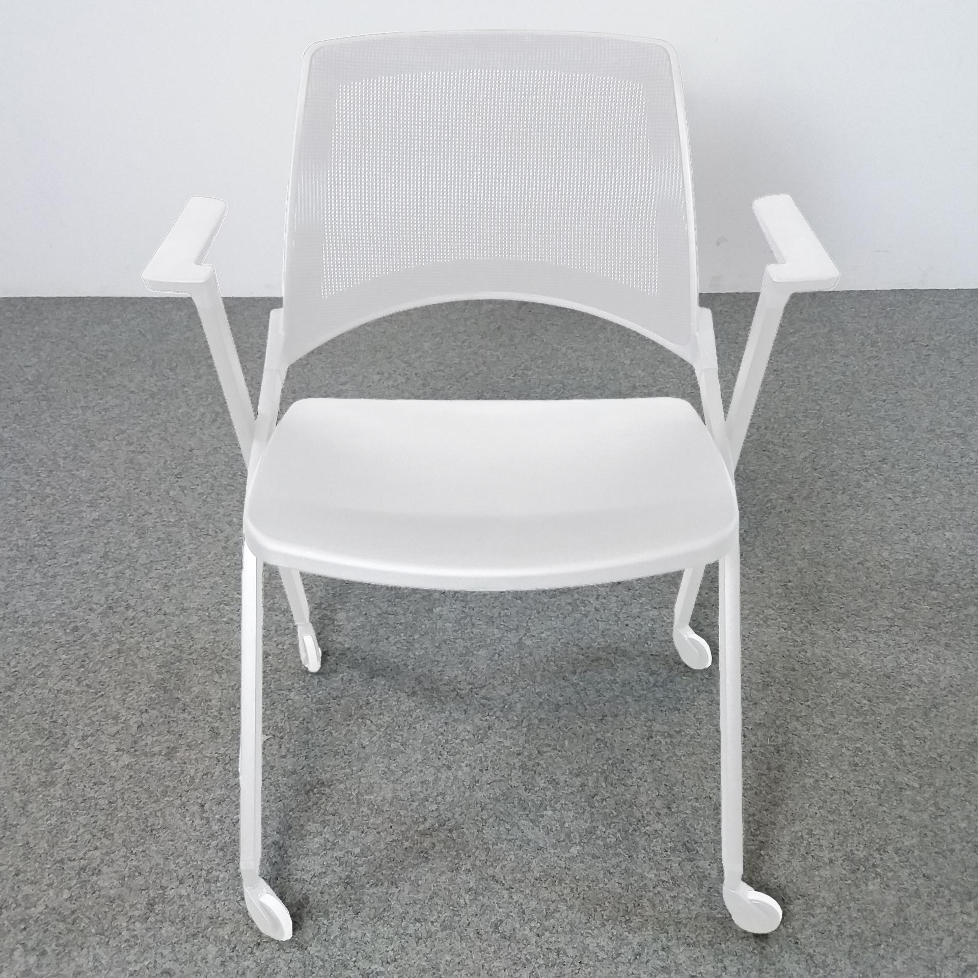 4-Fuss Stühle IBEBI Opla (Weiss, Neu)