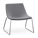 Lounge Sessel Milani Ellipse (Neu, Grau)