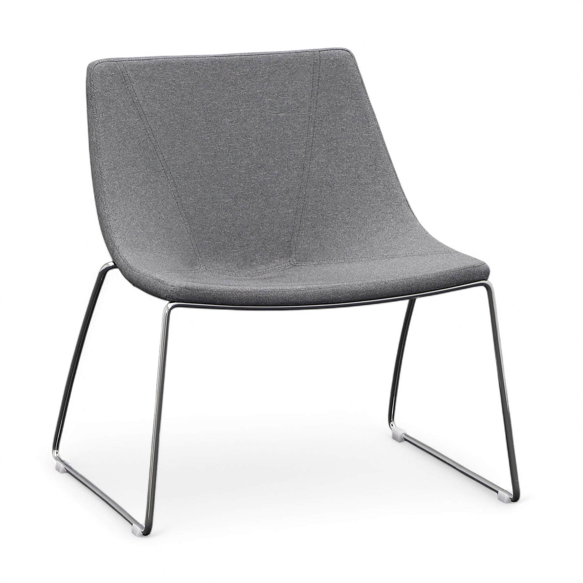 Lounge Sessel Milani Ellipse, 65.0 x 63.0 cm, Grau, Neu, Eleganz & Komfort - Ideal für entspannte Stunden