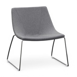 Lounge Sessel Milani Ellipse (Neu, Grau)