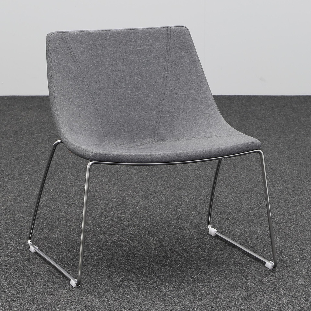 Lounge Sessel Milani Ellipse (Grau, Sehr gut)