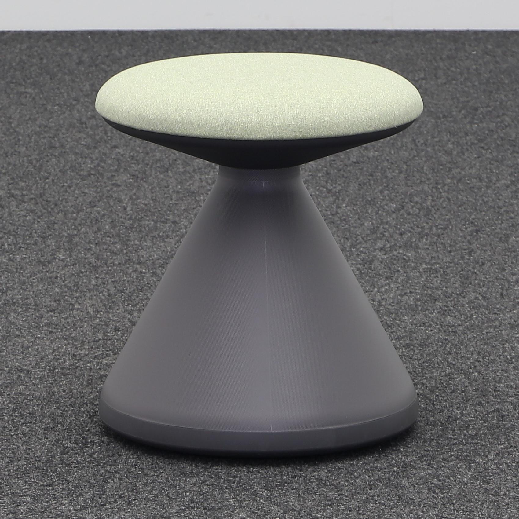 Tabouret de bureau Milani Fungus, Vert, Très bon, Ergonomique - optimal pour les postes de travail flexibles