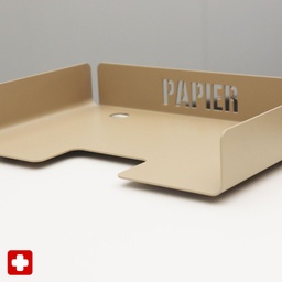 Papiersammler Lista LO, Metall (Normal gebraucht)