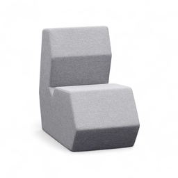 Lounge Sessel Mdd Shape (Grau, Neu)