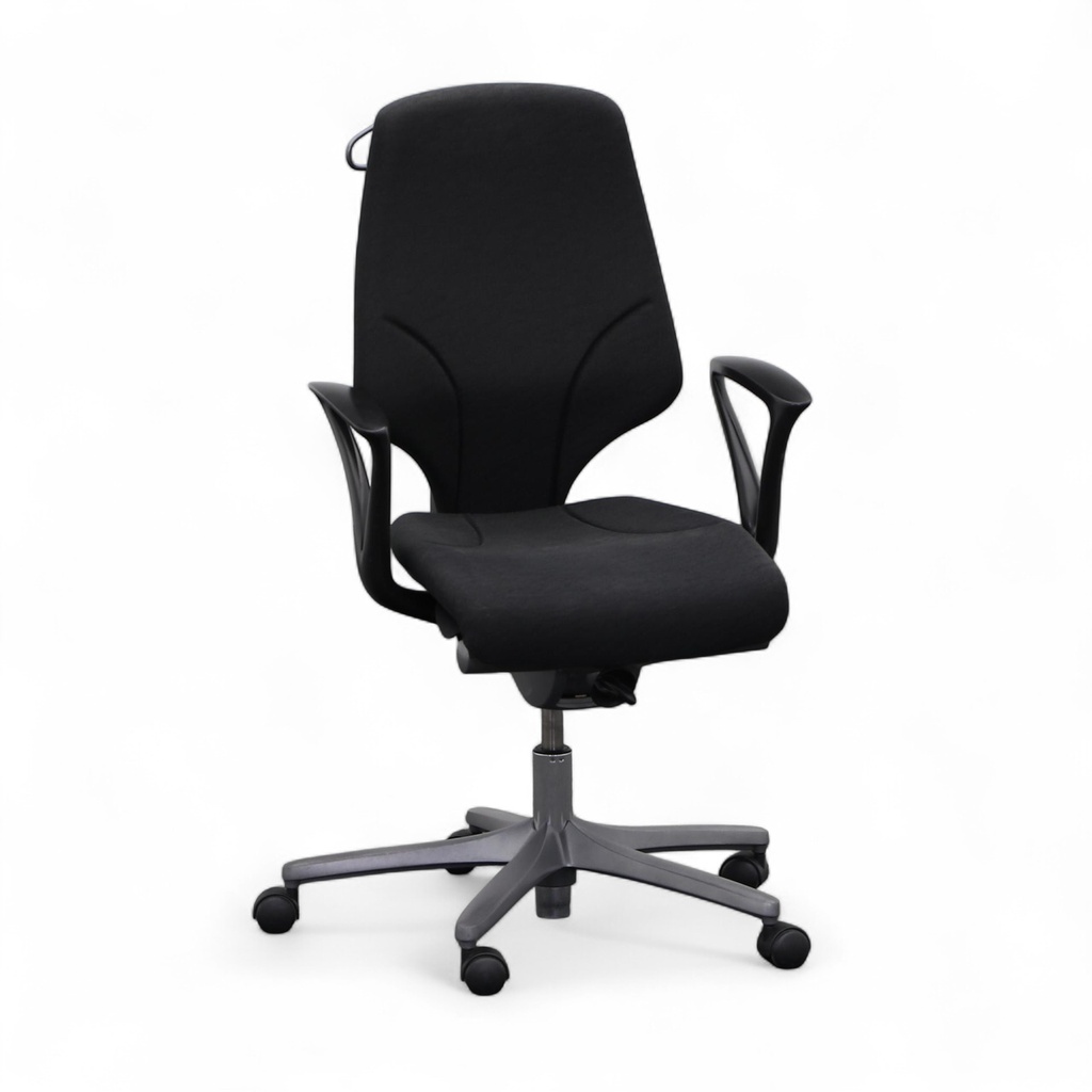 Giroflex 64 office chair with coat hanger - Patterned (Normal used)