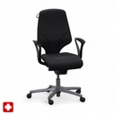 Bürostuhl Giroflex 64 mit Kleiderbügel - Gemustert (Normal gebraucht)