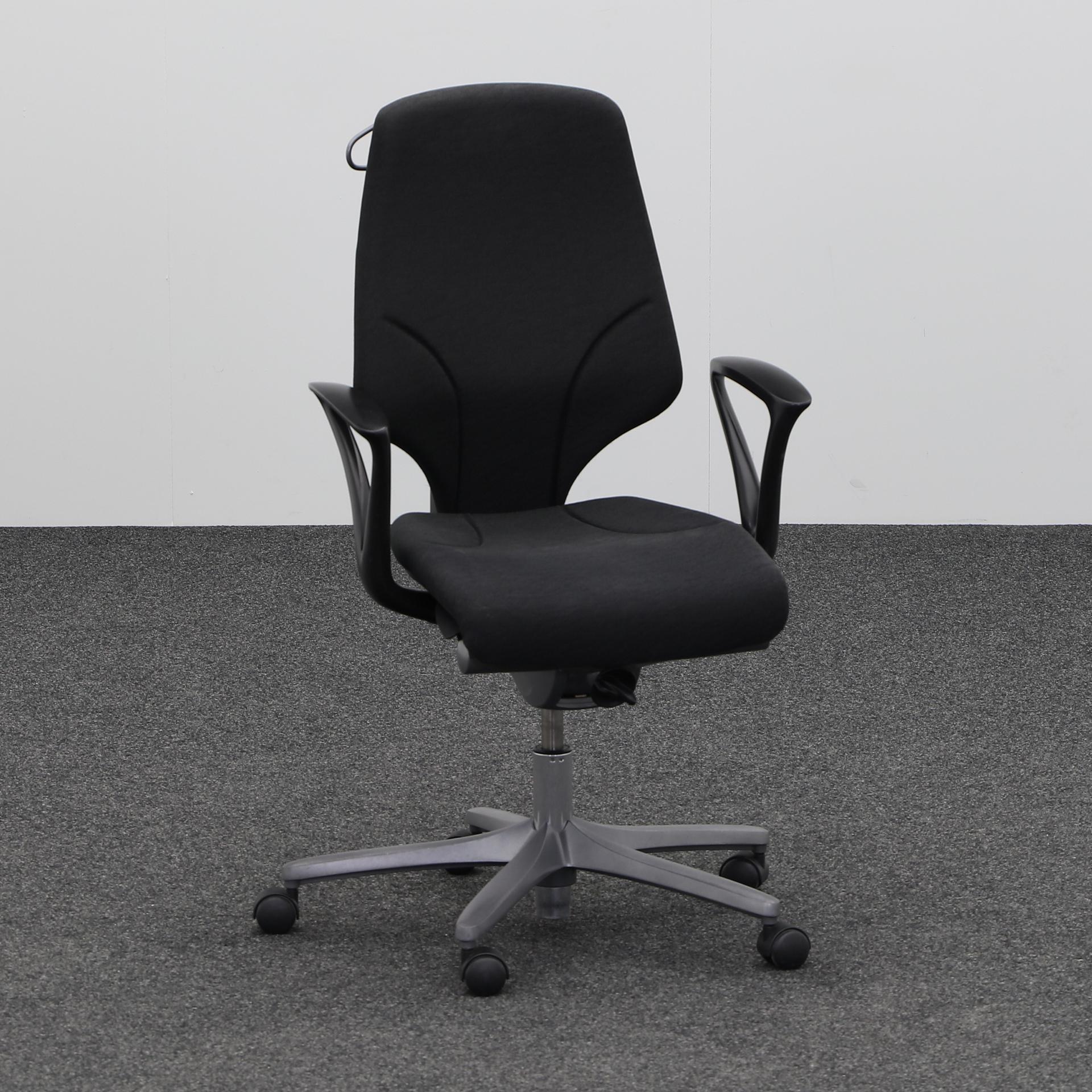 Bürostuhl Giroflex 64 mit Kleiderbügel - Gemustert (Normal Gebraucht)