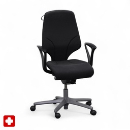 Bürostuhl Giroflex 64 mit Kleiderbügel - Gemustert (Normal gebraucht)