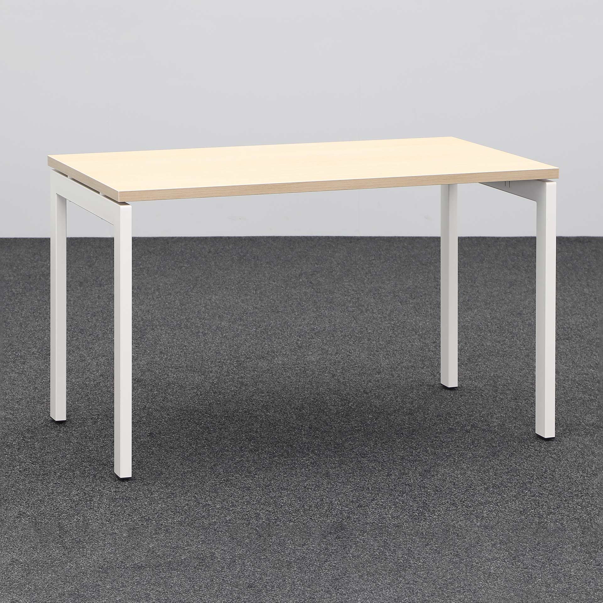 Image of Schreibtisch Mdd Ogi 120x70 cm, Eiche/Weiss, Neu, Bürotisch - für Büro oder Homeoffice