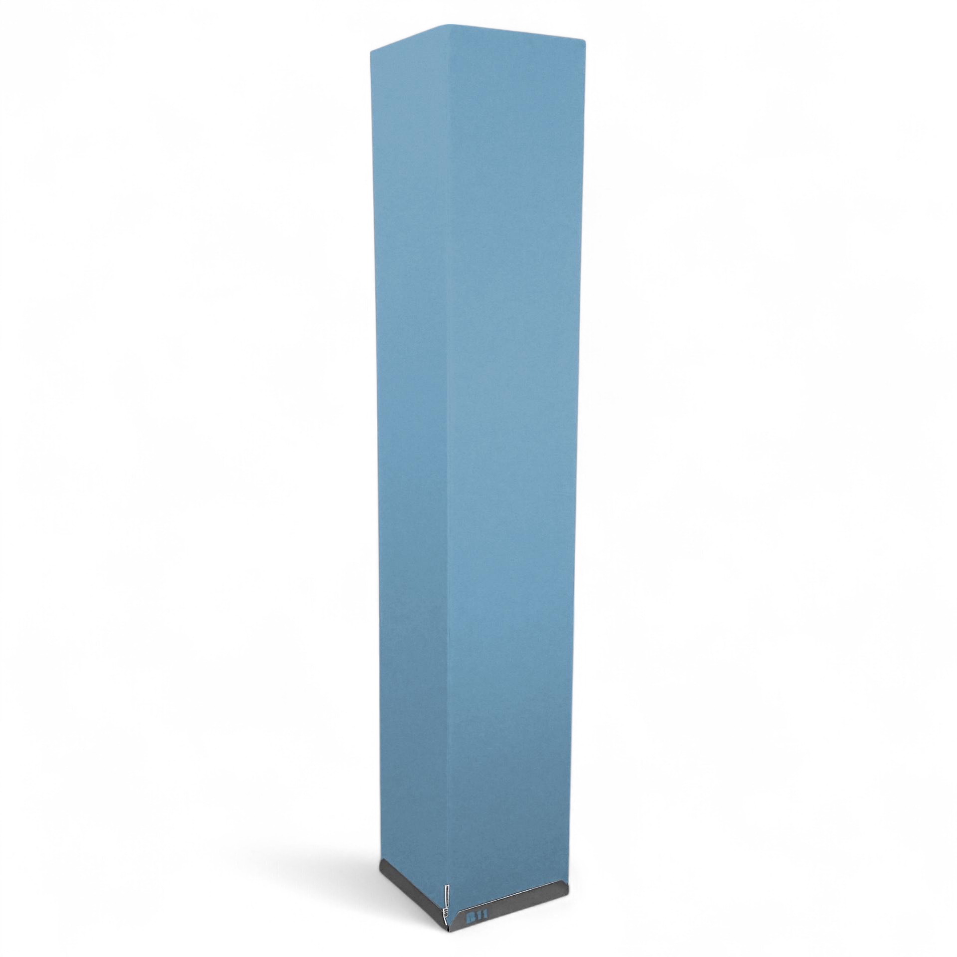 Akustiksäule B11 Tower of silence, Hellblau, 40.0 x 40.0 cm, Neu
