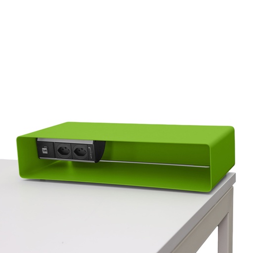 Steckdosenleiste Box - Organizer Lista LO (Grün)