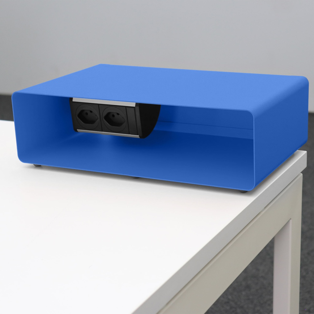 Steckdosenleiste Box - Organizer Lista LO (Blau)