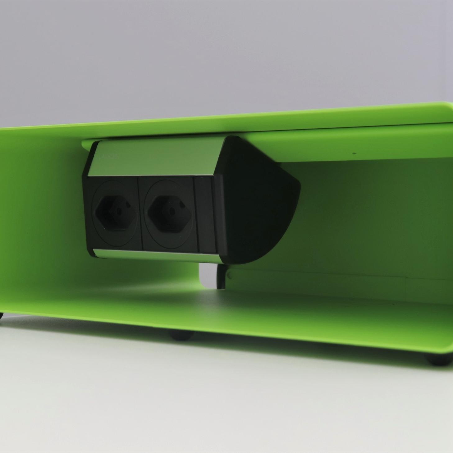 Socket strip Box Lista LO  (Green, Normal used)