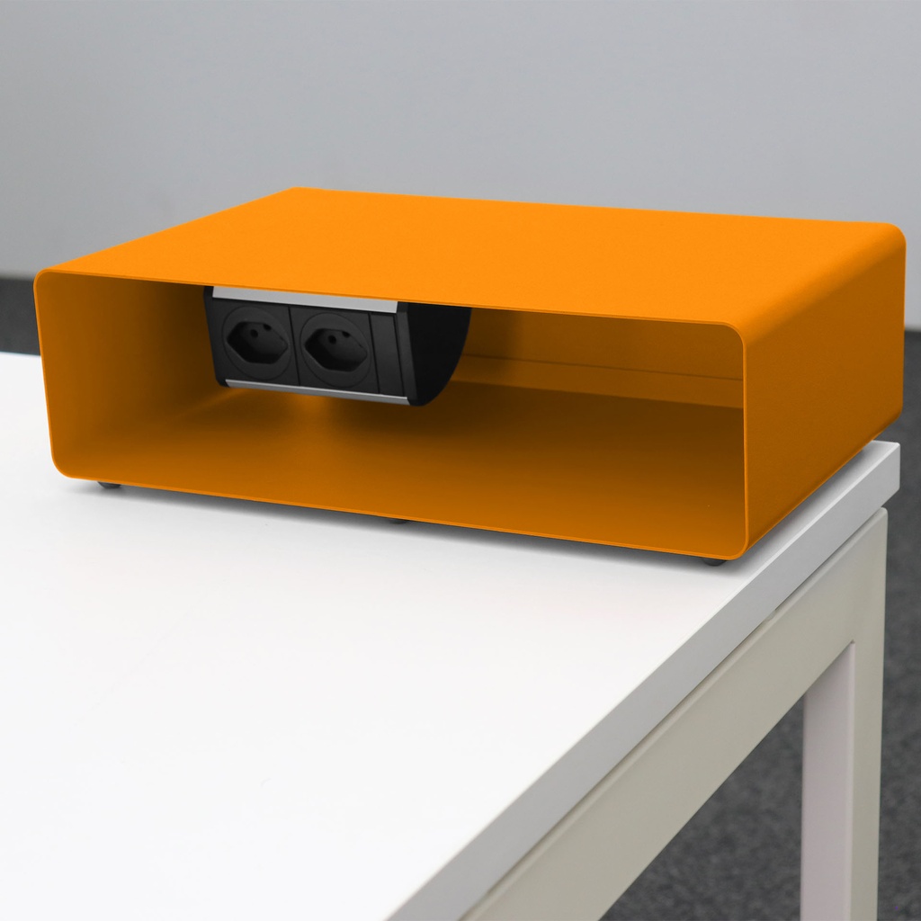 Steckdosenleiste Box - Organizer Lista LO (Orange)