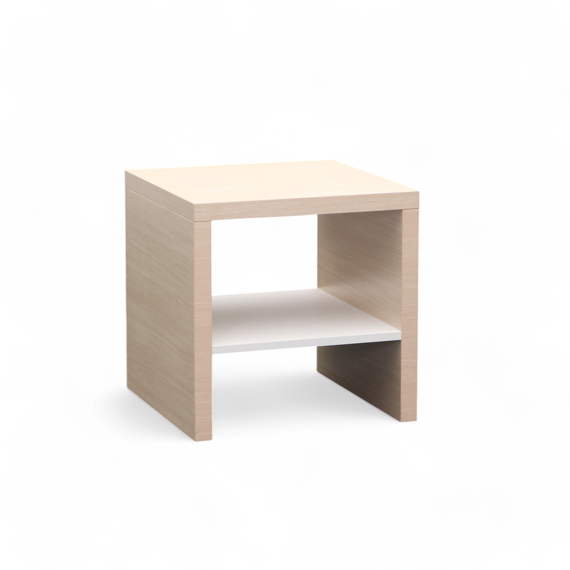 Beistelltisch / Druckertisch Haworth (Eiche, Normal Gebraucht, 65x65)