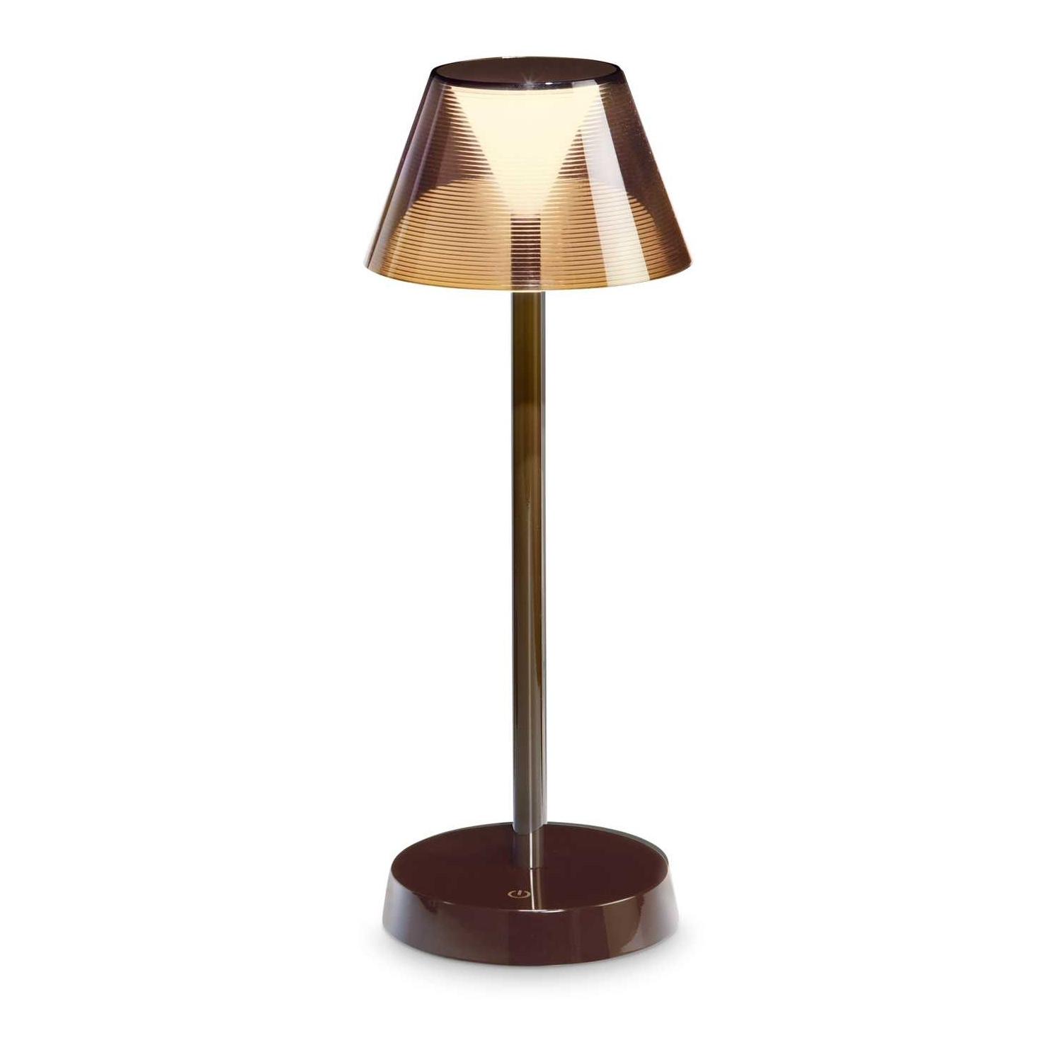 Tischlampen Ideal Lux Lolita (Braun, Neu)