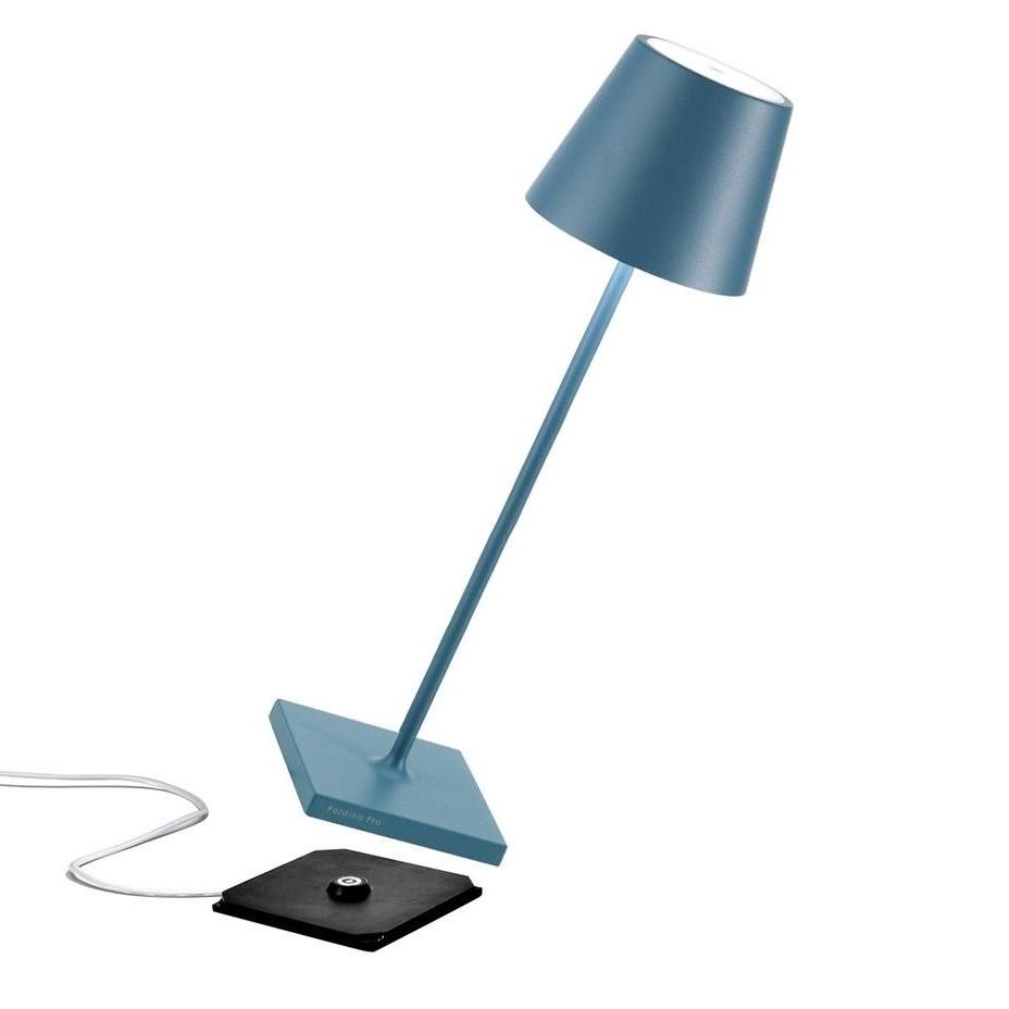 Tischlampen Zafferano Poldina (Blau, Neu)