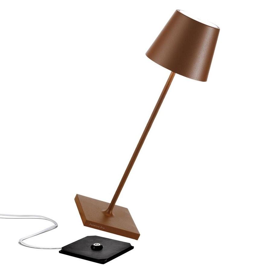 Tischlampen Zafferano Poldina (Neu, Braun)