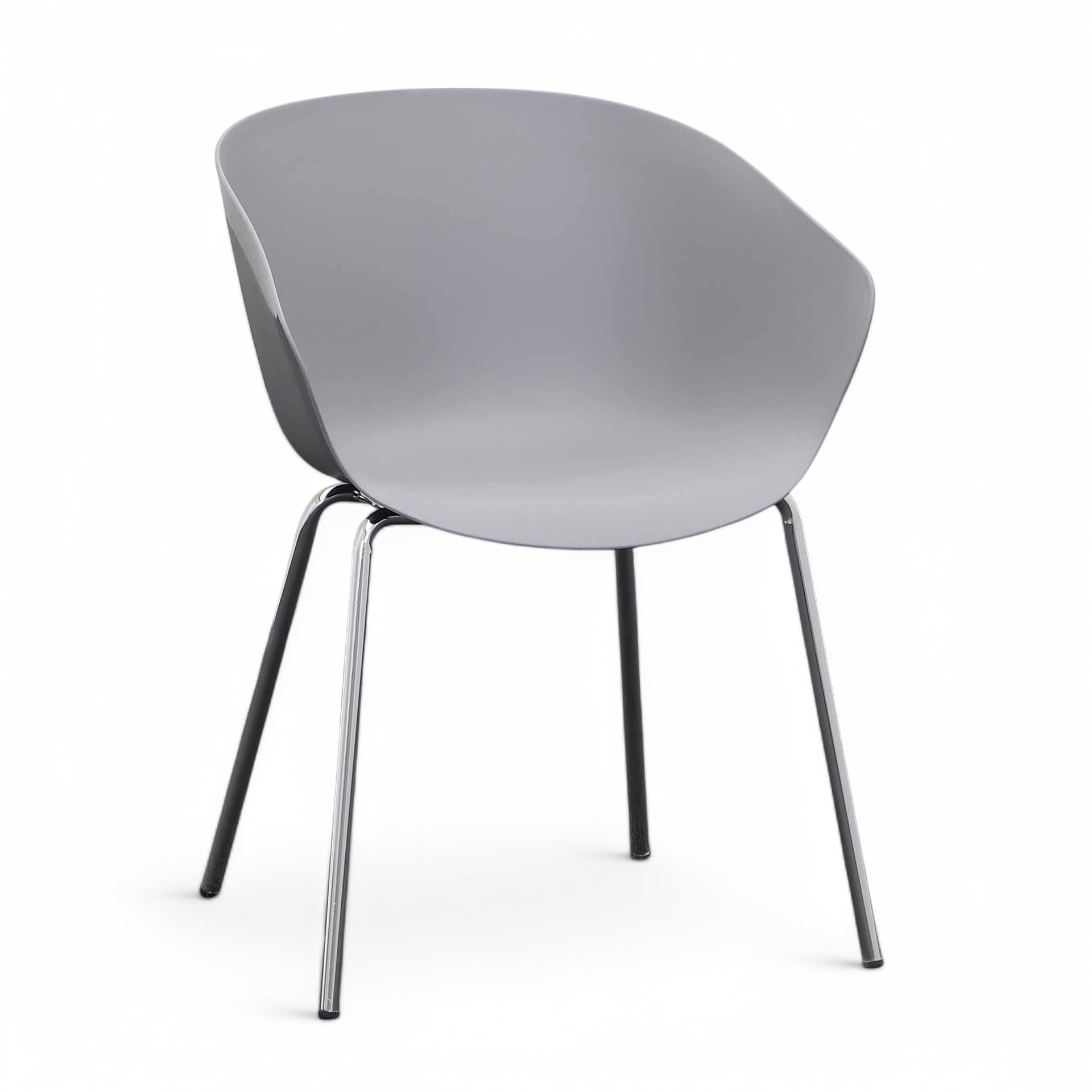 Image of Besucherstuhl Milani Stay Dunkelgrau, Neu - Perfekt für komfortables Sitzen