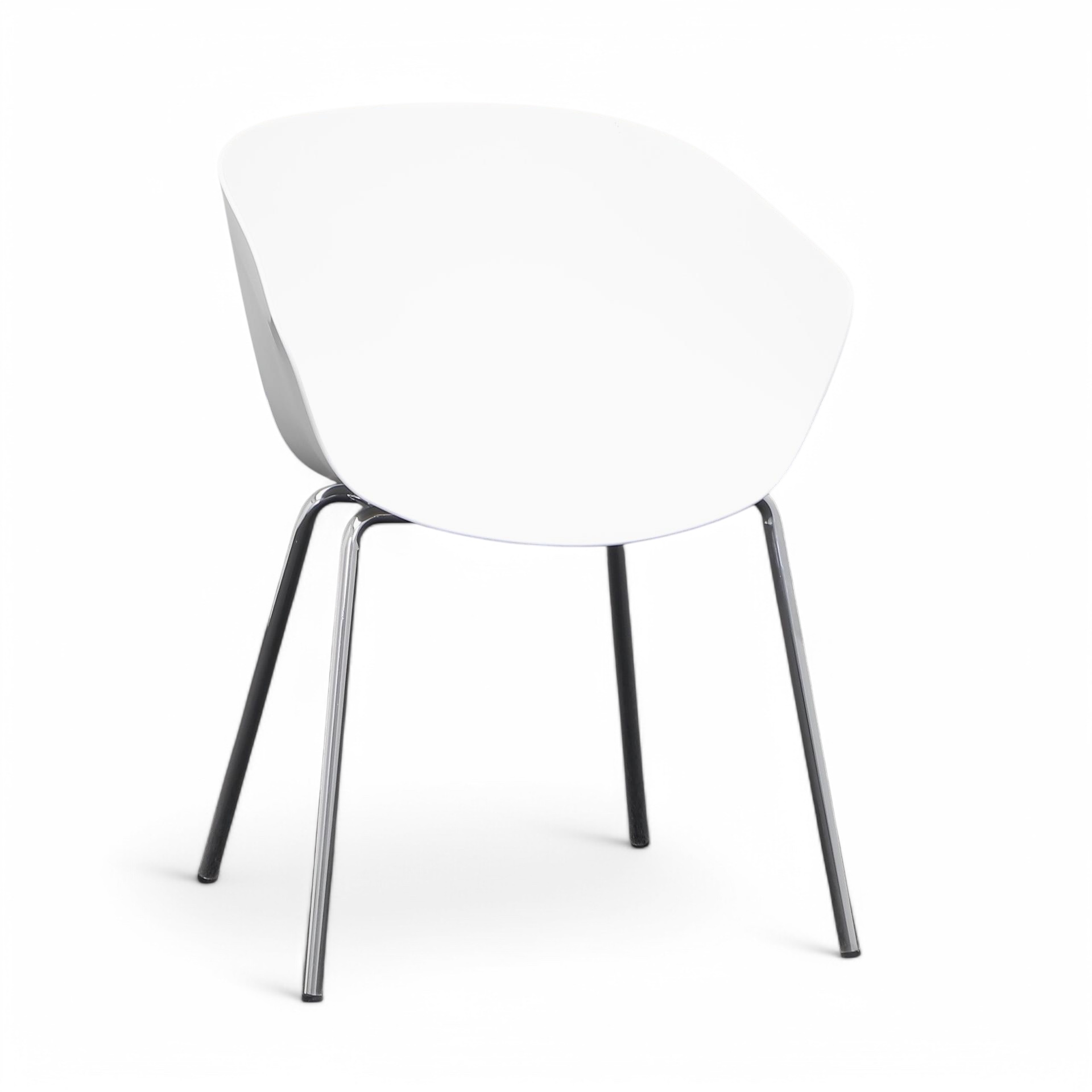 Image of Besucherstuhl Milani Stay Weiss, Neu - Perfekt für komfortables Sitzen