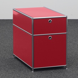 Standcontainer System4 (Rot, Neu, mit Hängeregister)