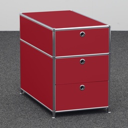 Standcontainer System4 (Rot, Neu, mit Schublade)