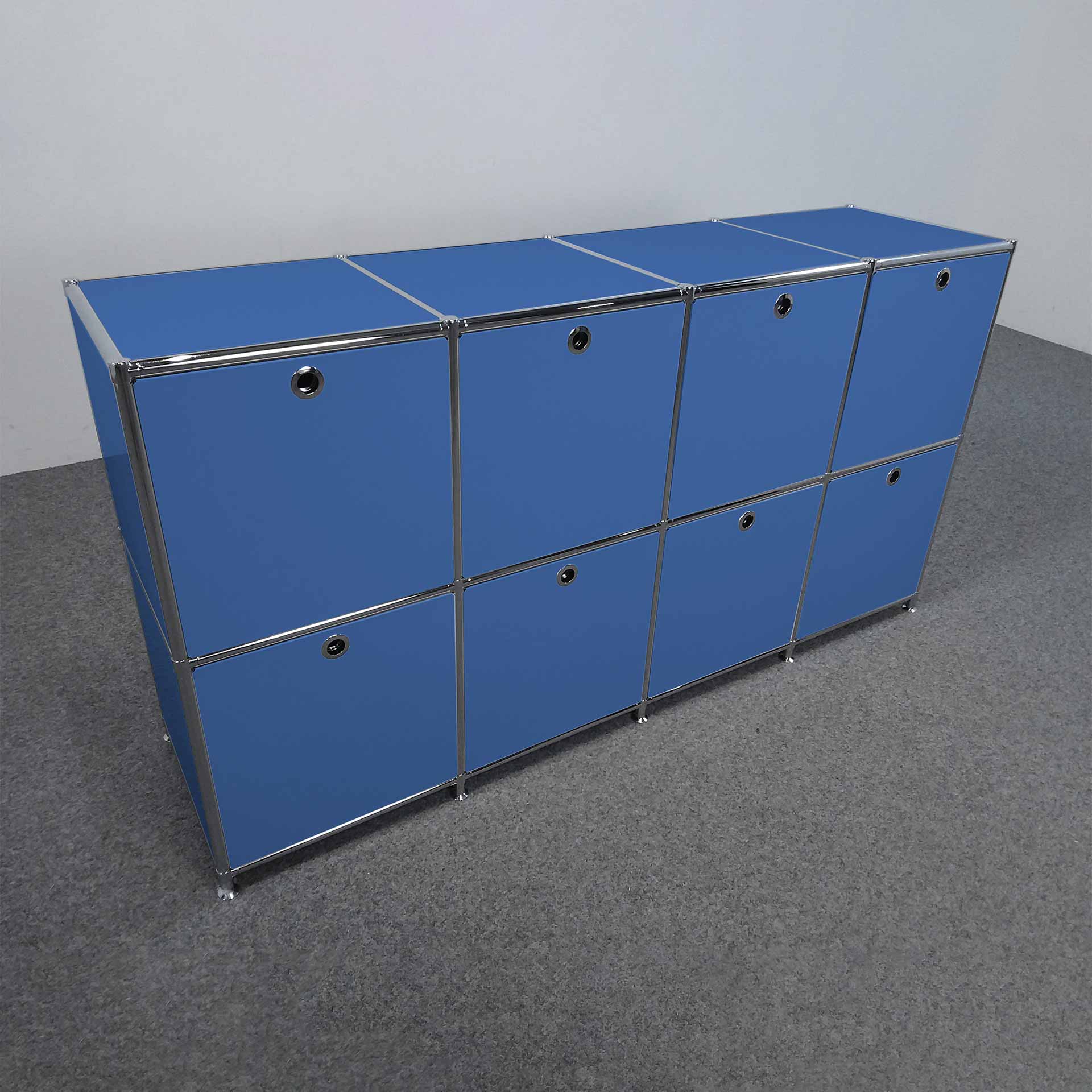 Armoires modulaires System4 (Bleu, Nouveau)