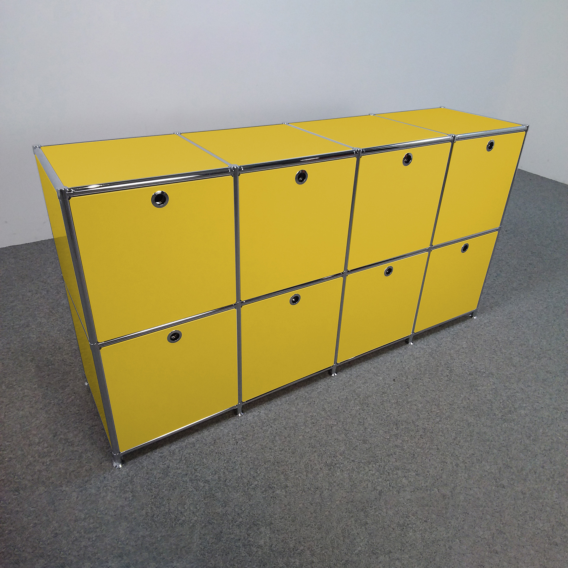 Image of Sideboard System4 152.0 x 40.0 cm, Gelb, Neu - Ideal für zeitloses Design