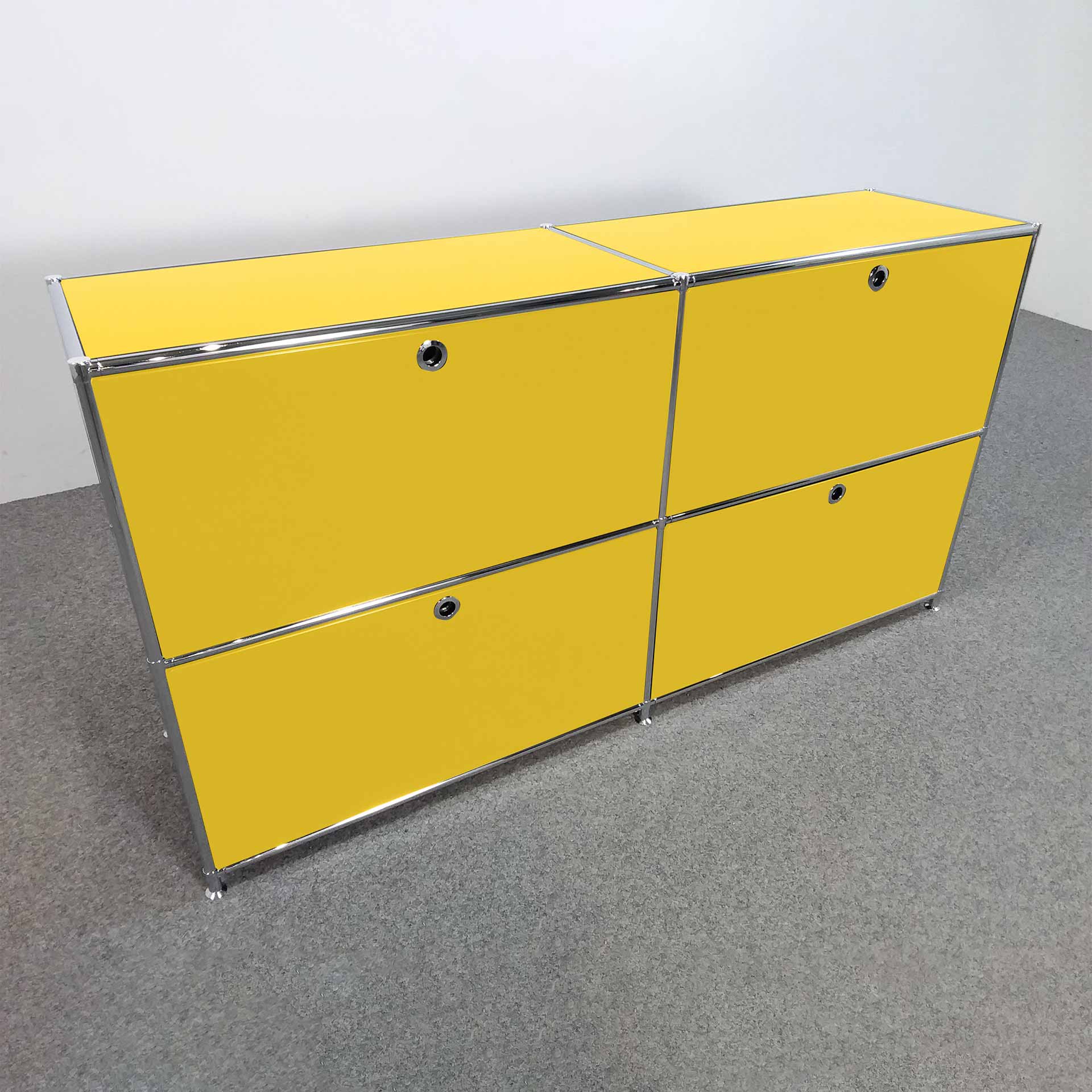 Sideboard System4 152.0 x 40.0 cm, Gelb, Neu - Ideal für zeitloses Design