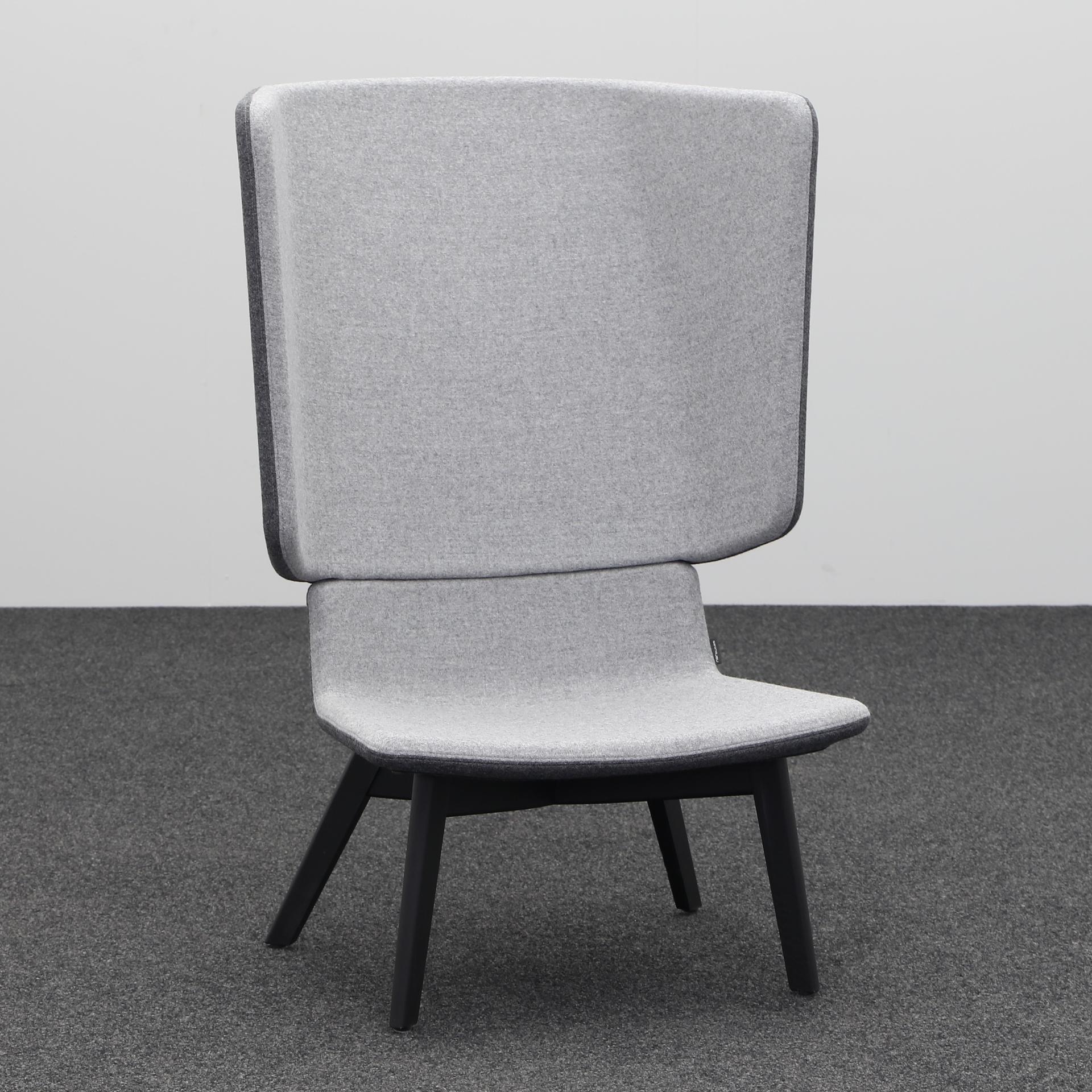Image of Lounge Sessel Narbutas Twist&Sit Grau, Sehr gut