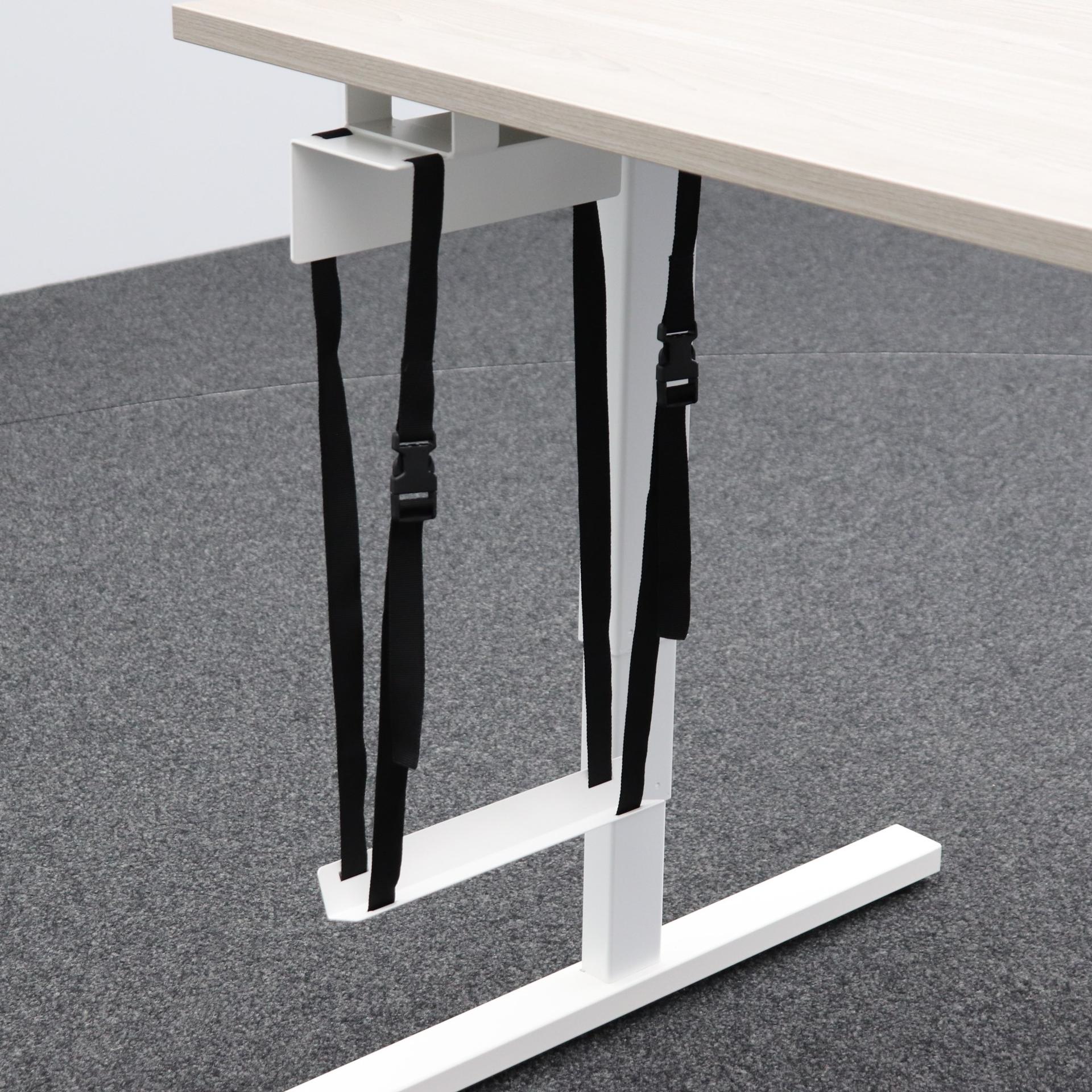 Support pour unité centrale avec ceinture Narbutas (Blanc, Nouveau)