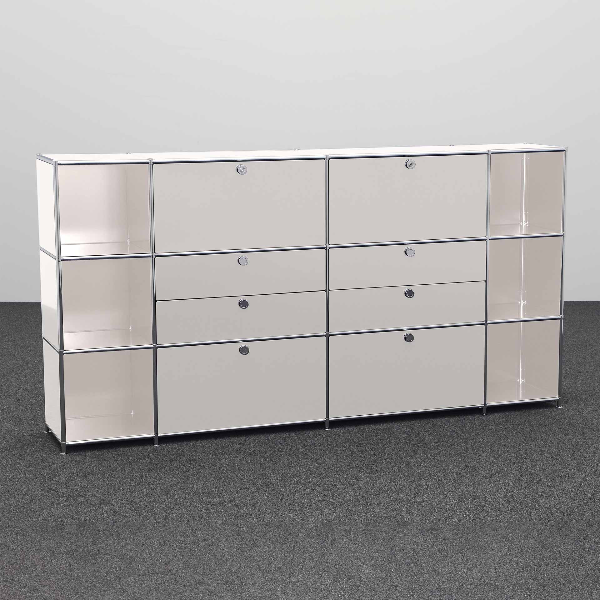 Image of Highboard System4 228.0 x 40.0 cm, Hellgrau, Neu - Ideal für zeitloses Design