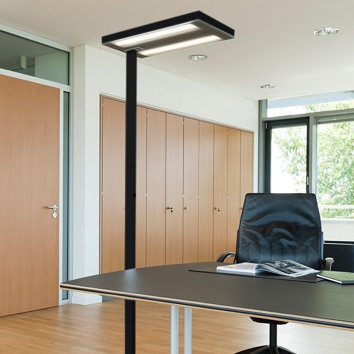 Stehlampe LED Tradingzone Free MPP, Schwarz, Neu, Professionelle Bürobeleuchtung