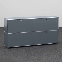 Sideboard System4 (Neu, Anthrazit)
