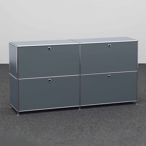 Sideboard System4 (Neu, Anthrazit)