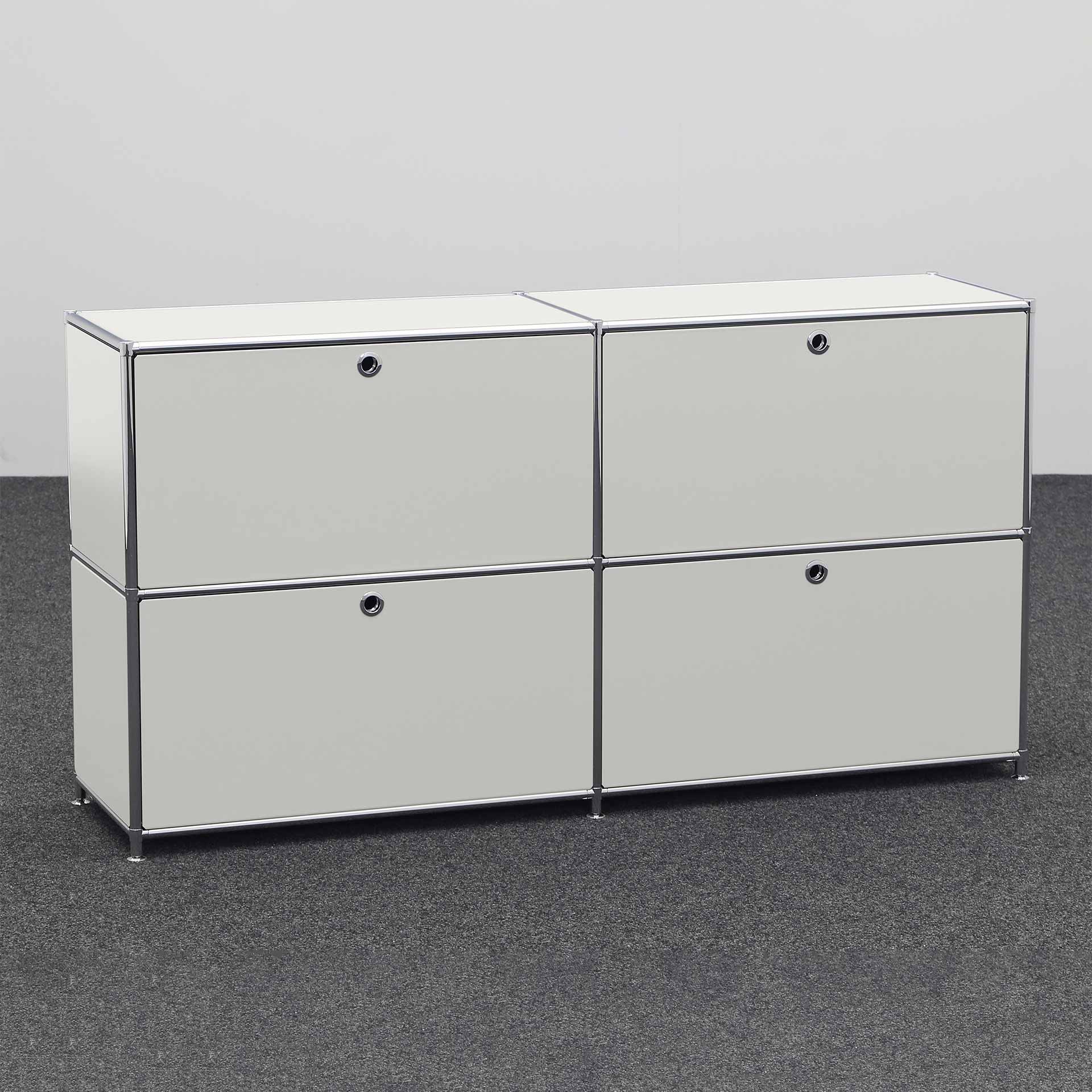 Image of Sideboard System4 151.0 x 40.0 cm, Hellgrau, Neu - Ideal für zeitloses Design