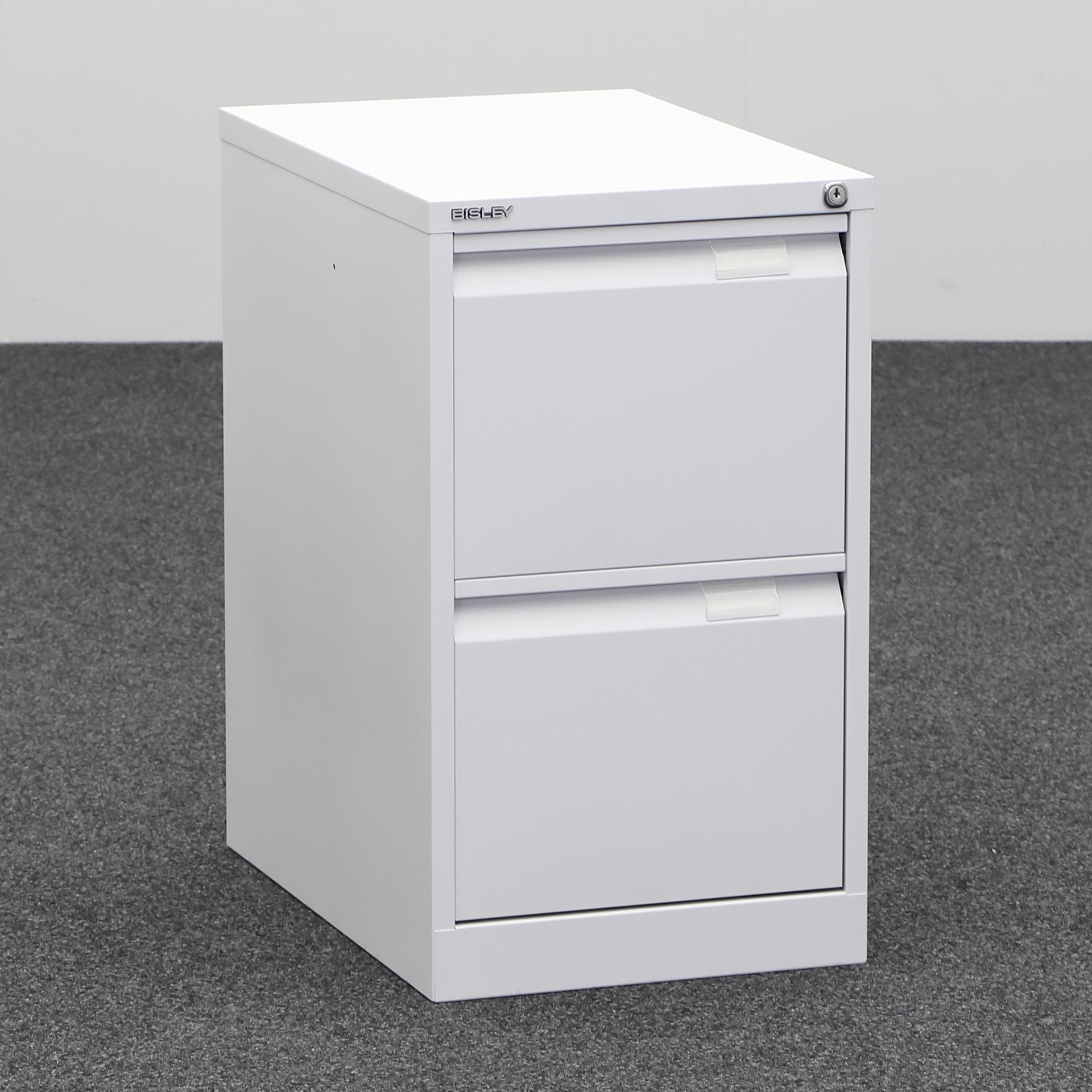 Hanging file cabinets Bisley Original (Light gray, New, With key)