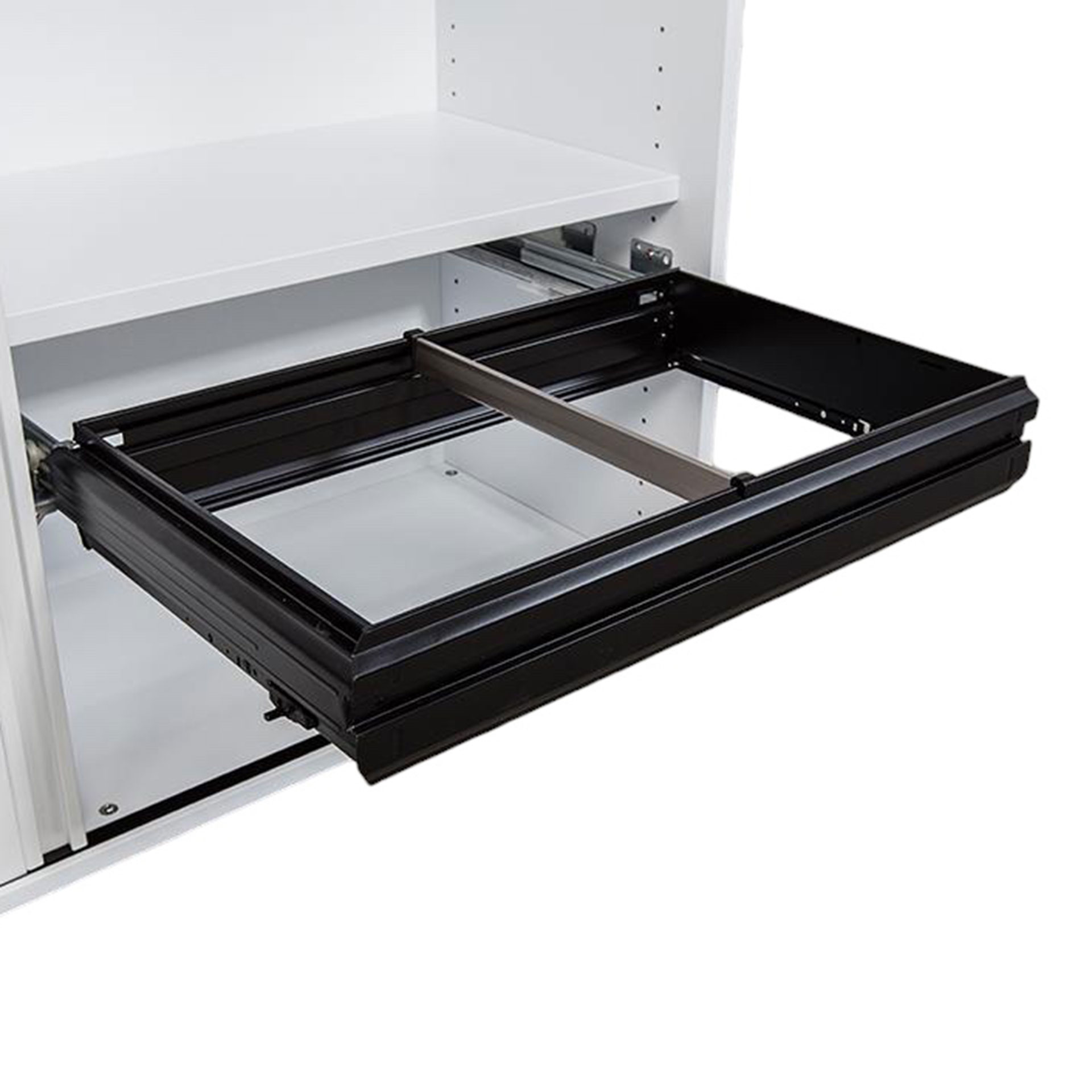 Image of Hängeregistereinbauten Tradingzone Proline für Proline Rollladenschränke 80 cm Schwarz, Neu