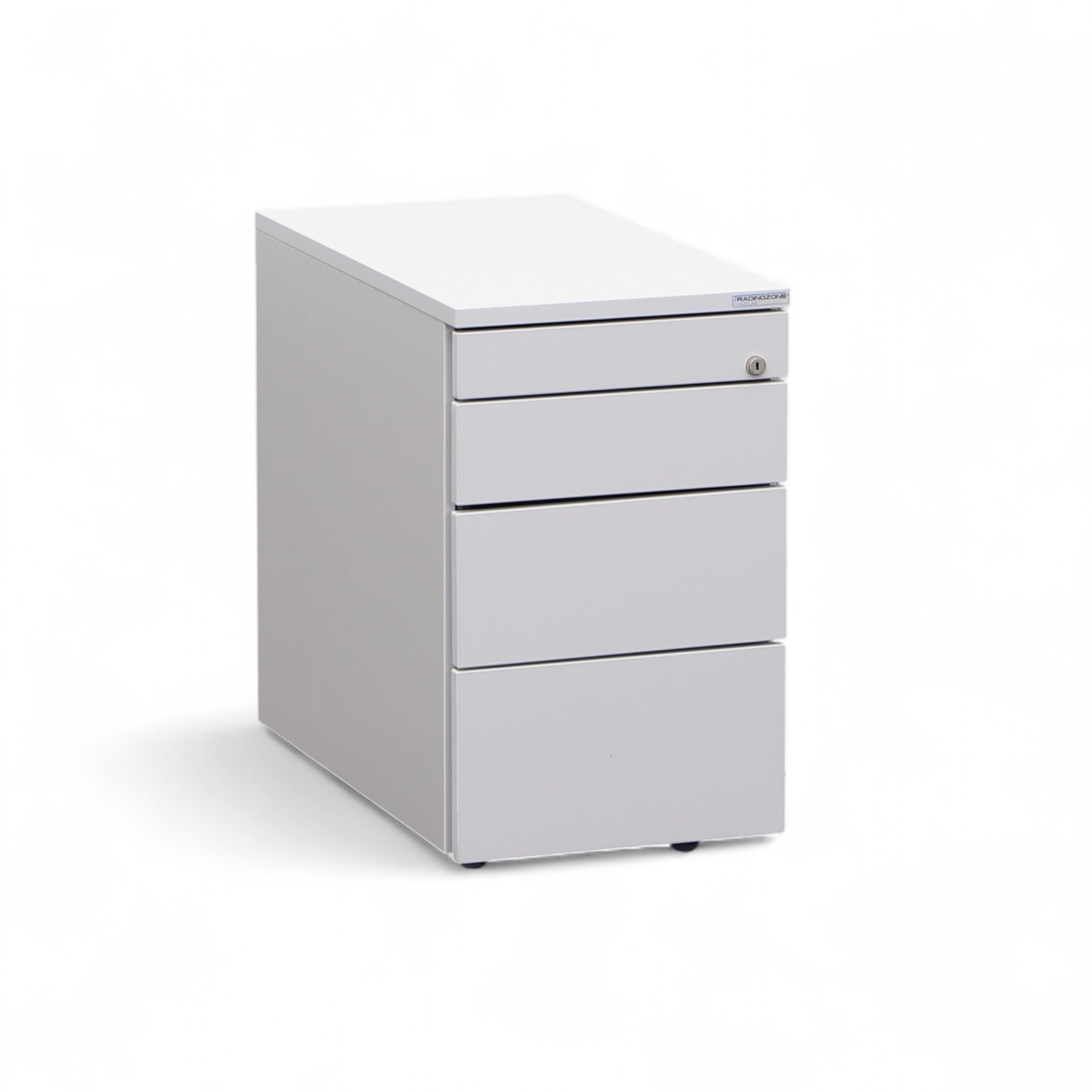 Rollcontainer Tradingzone Smartline, Lichtgrau, mit Schubladen, Neu – perfekt für modernes Büro