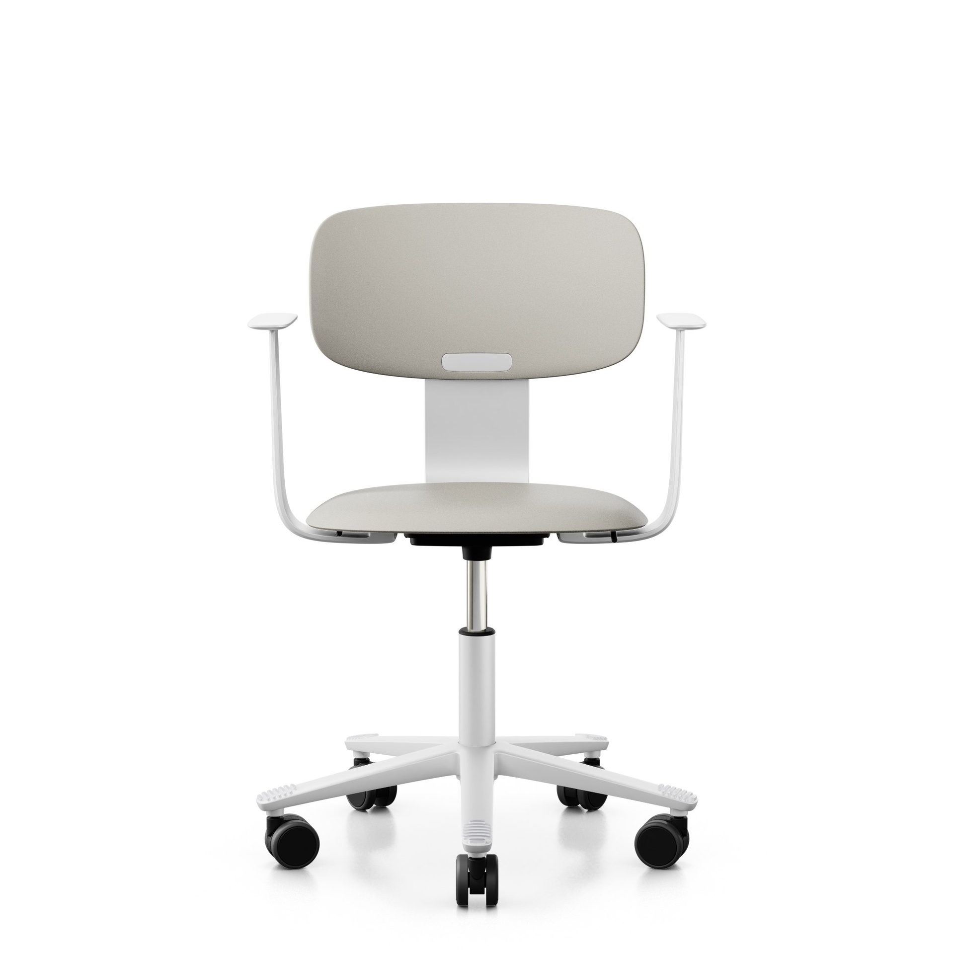 Arbeitsstuhl HAG Tion 2100 mit Fixarmlehnen, Weiss, Neu, Ergonomischer Stuhl - ideal für flexibles Arbeiten