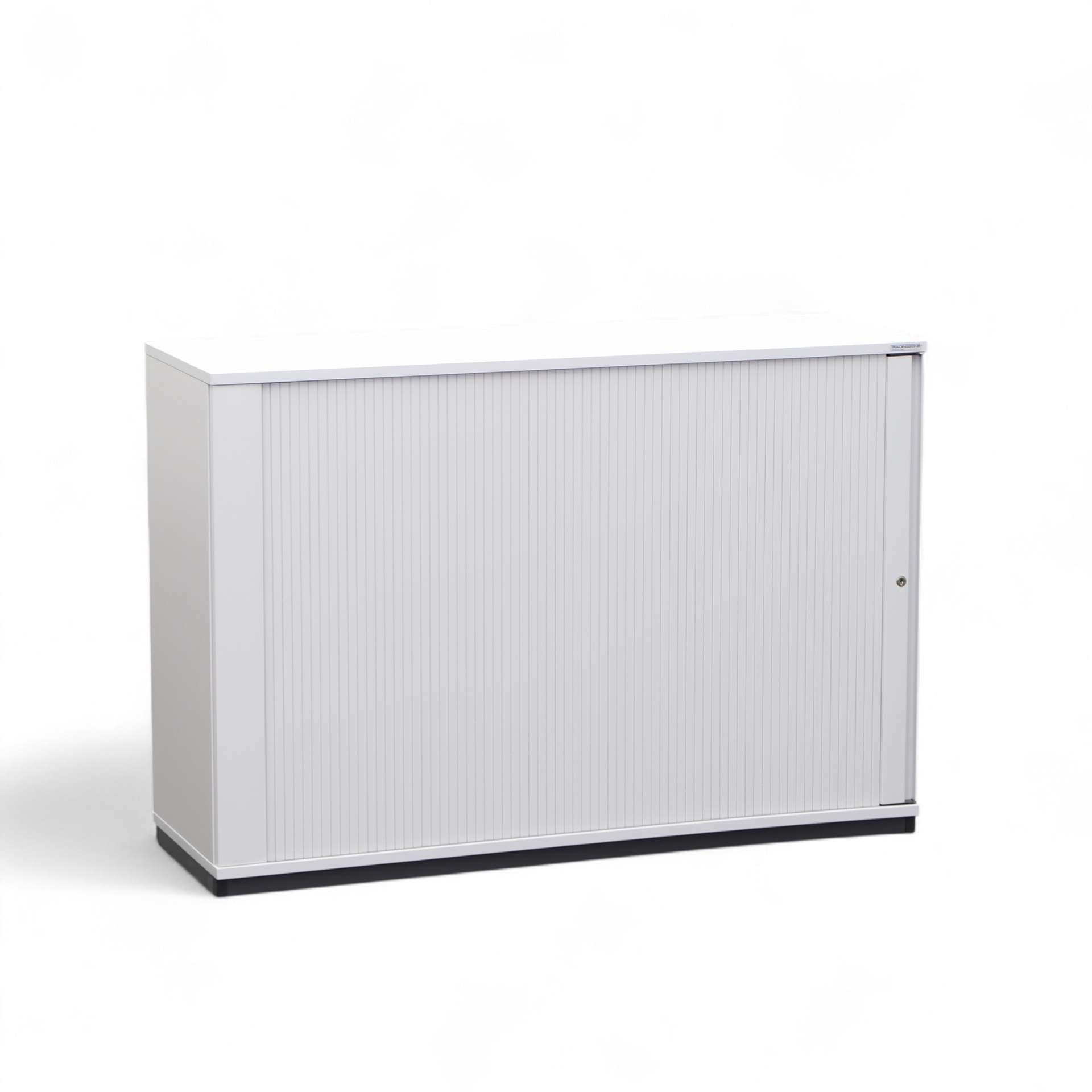 Image of Rollladenschränke Tradingzone Smartline 120 x 40 x 81 cm, Lichtgrau, mit Schlüssel, Neu - platzsparende Lösung