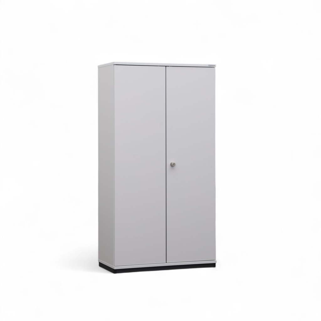 Armoires à portes battantes Tradingzone Smartline (Gris clair, Nouveau, avec clé)